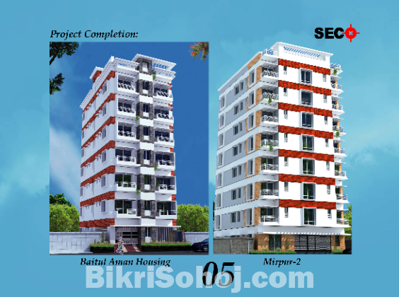 1050 sf Flat for Sale Basila Garden City